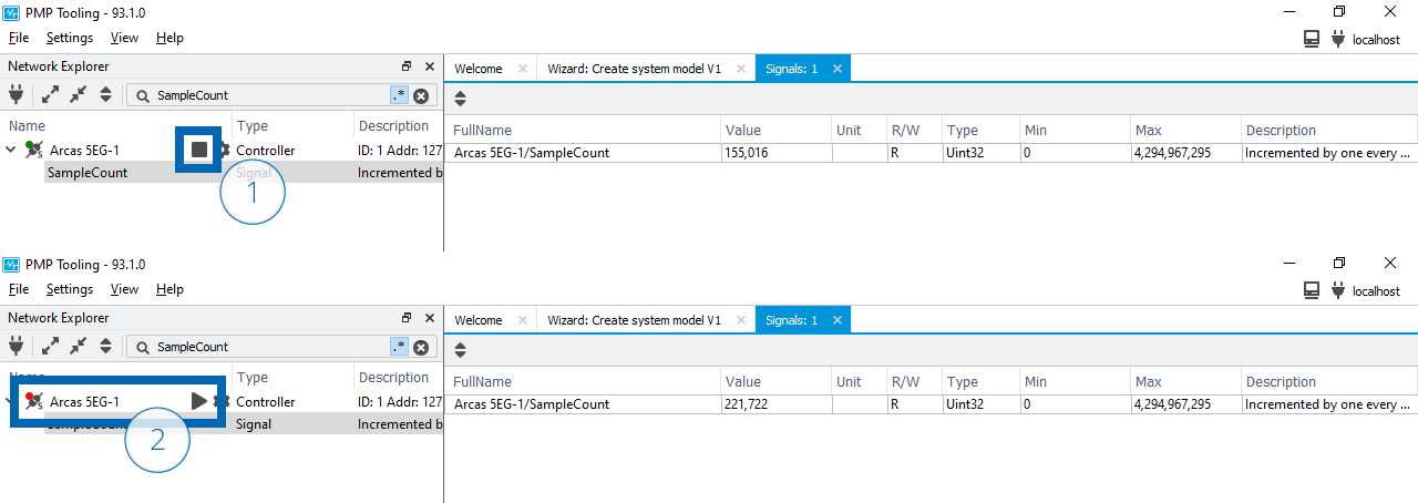 Change top-controller state to Config