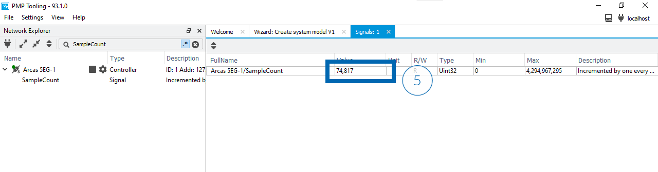 Verify SampleCount